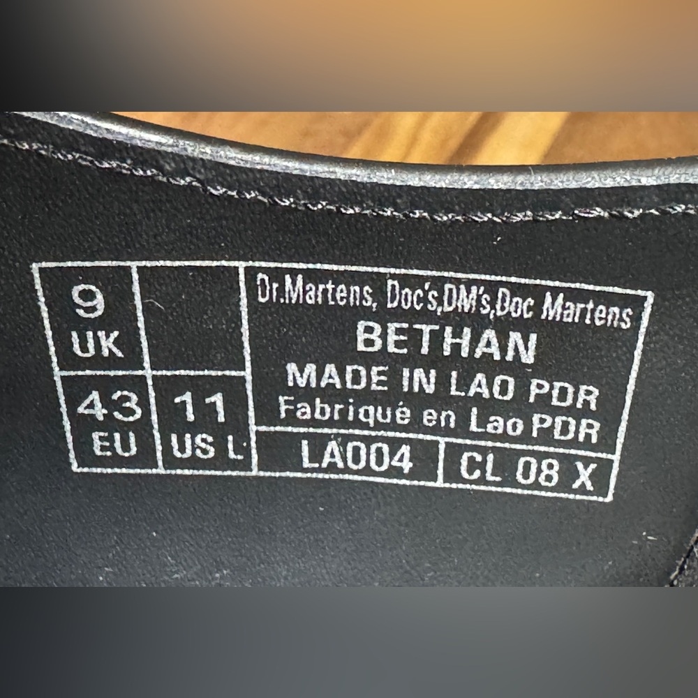 Dr. Martens Bethan T-Bar Platform Mary Jane - Picture 8 of 9